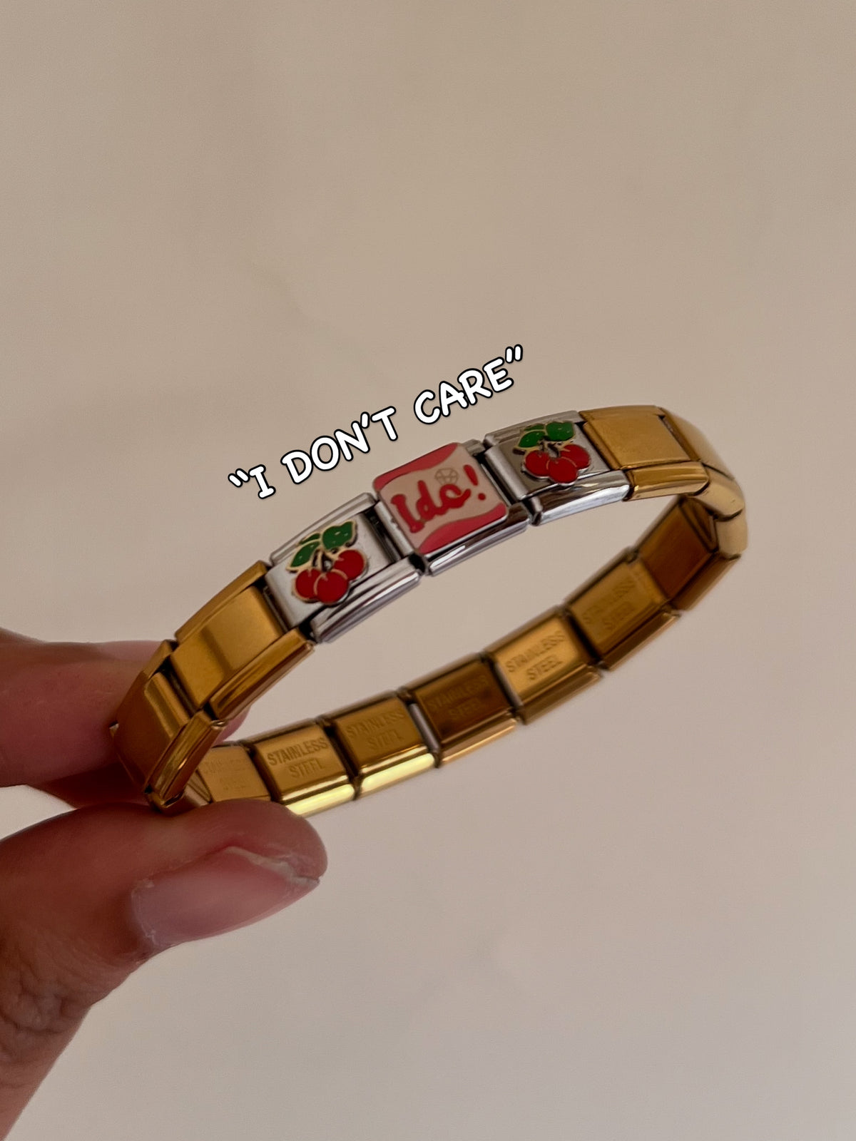 Customised Italian bracelets