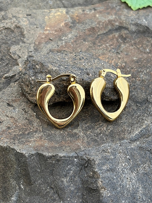 Heart earrings