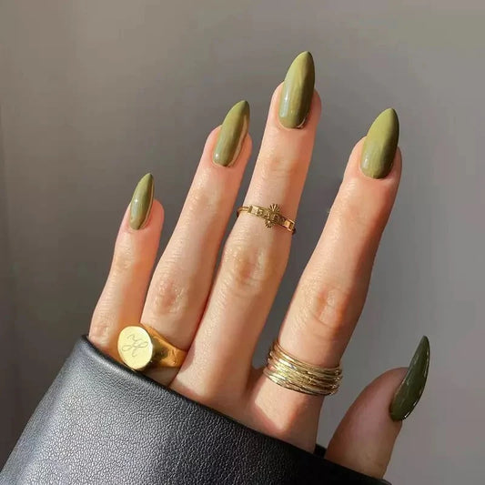 Matcha trendy 24 Press-On Nails