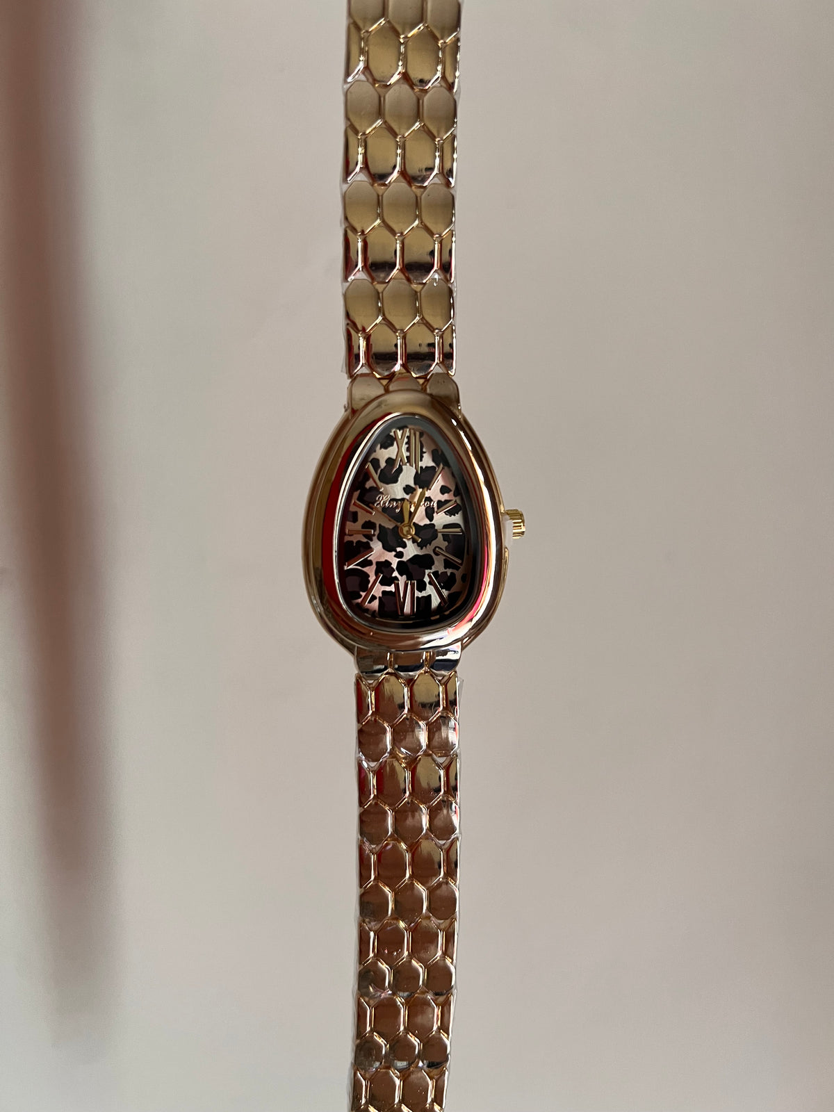 Snake dial leapord watch