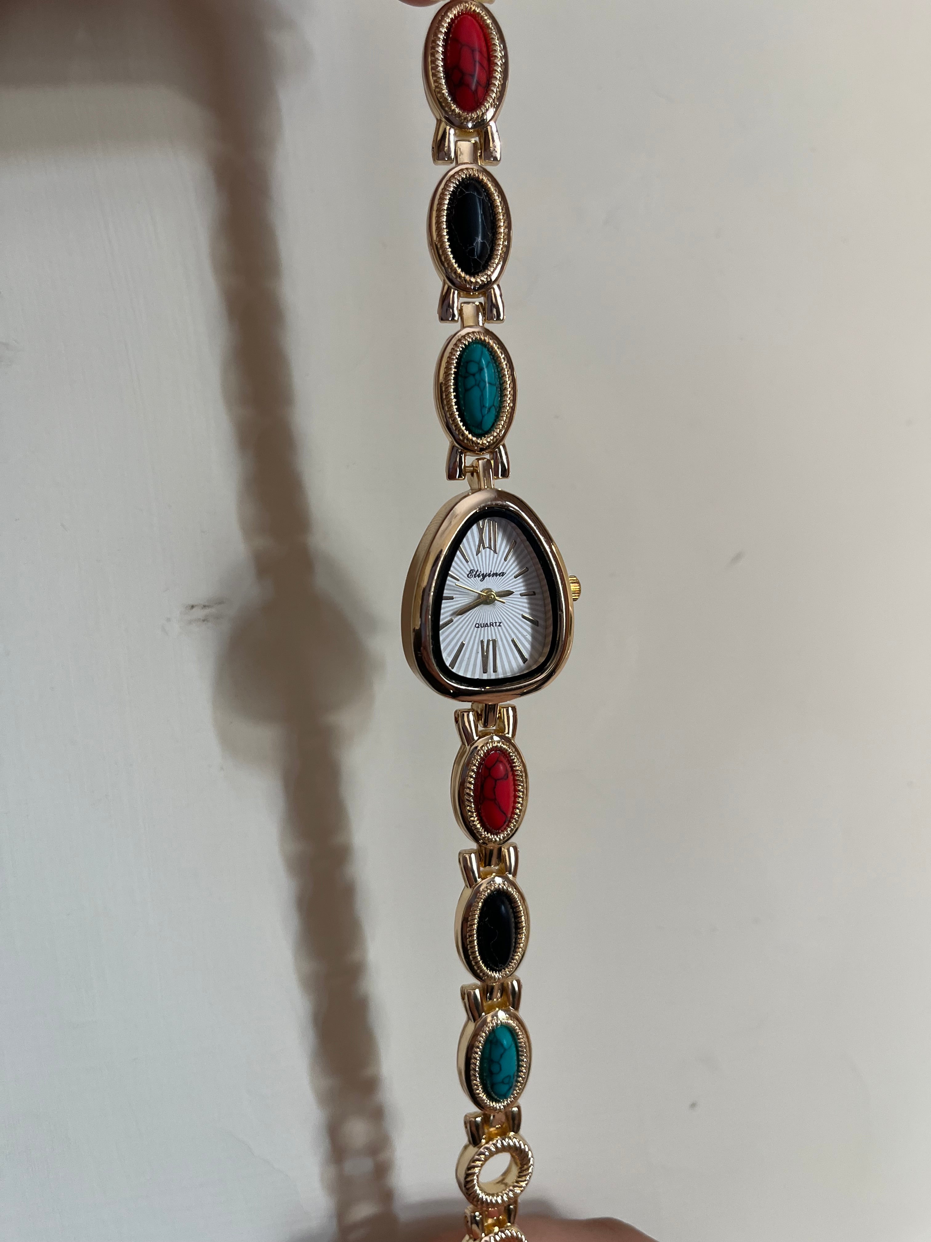 Vintage original stones snake dial Watch
