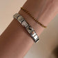 Black horse Italian bracelet
