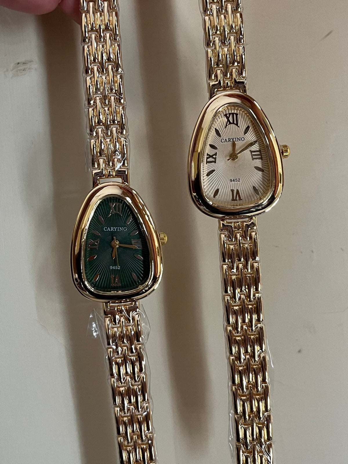 Snake shaped dial Watch