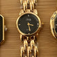 Vintage black round dial Watch