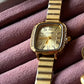 Suniflex golden watch