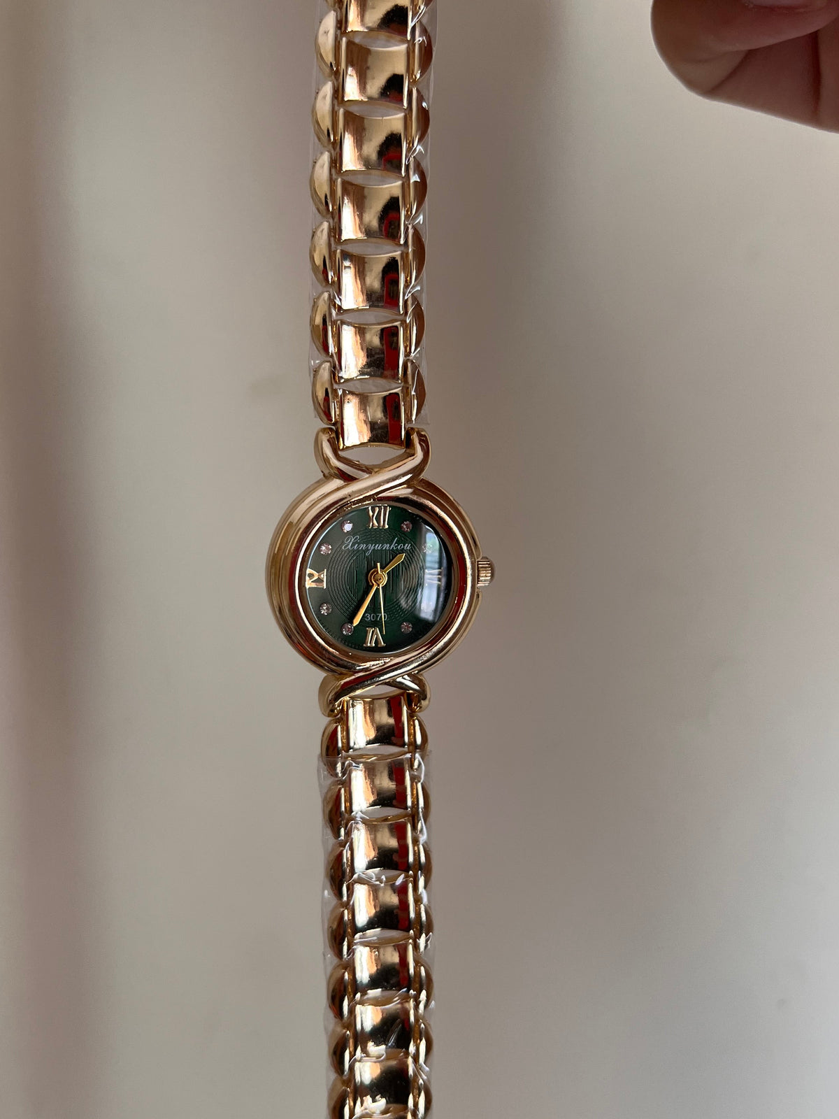 Mini green dial rox watch