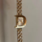 D shaped Vintage style Watch