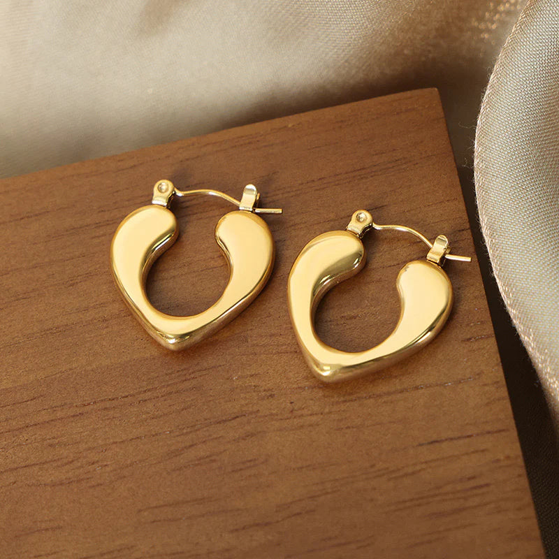 Heart earrings
