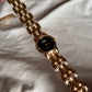 Vintage black round dial Watch