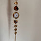 Tiger eye watch bracelet