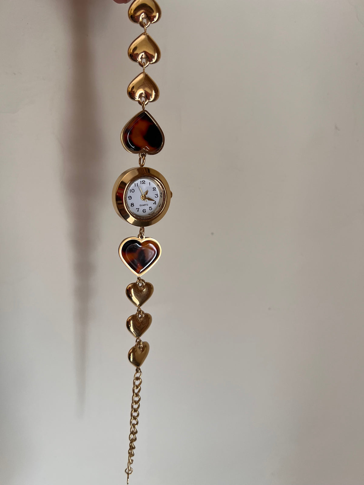 Tiger eye watch bracelet