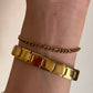 Golden Italic bracelet