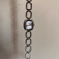 Square bracelet shaped watch