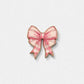 Pink bow mobile charm
