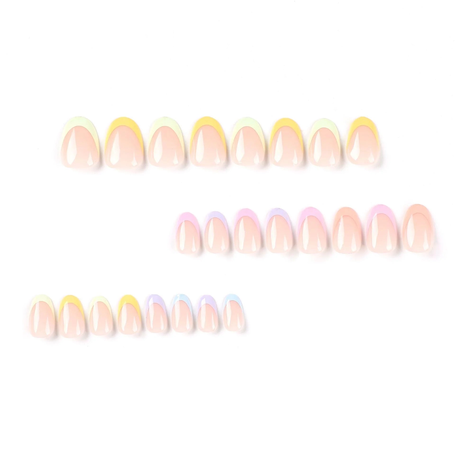 Pinterest Pastels - 24 Press-On Nails