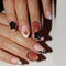Black Petal Couture Nails - 24 Press-On Nails