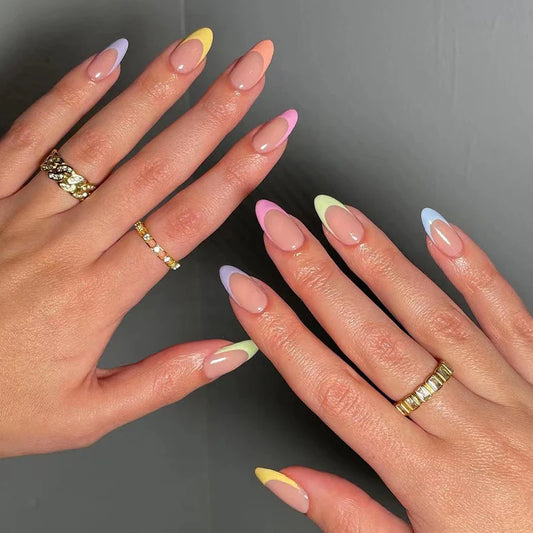 Pinterest Pastels - 24 Press-On Nails