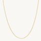 Plain Chain Necklace for Women – Minimalist Stainless Steel Everyday Fashion Jewelry