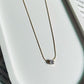 Solitaire Necklace for Women – 18K Gold Plated Stainless Steel Waterproof Tarnish Free Brilliant Stone Chain Necklace