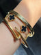 Love handcuff/Clover bracelet/Nail handcuff- stack