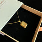 Birth flower necklace