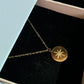 Charm star round Necklace