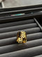 Flora Golden Chunky Ring for Women – 18K Gold Plated Waterproof Stainless Steel Adjustable Statement Ring