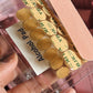 Brown stiletto nails with subtle glitter details 24 Press-On Nails