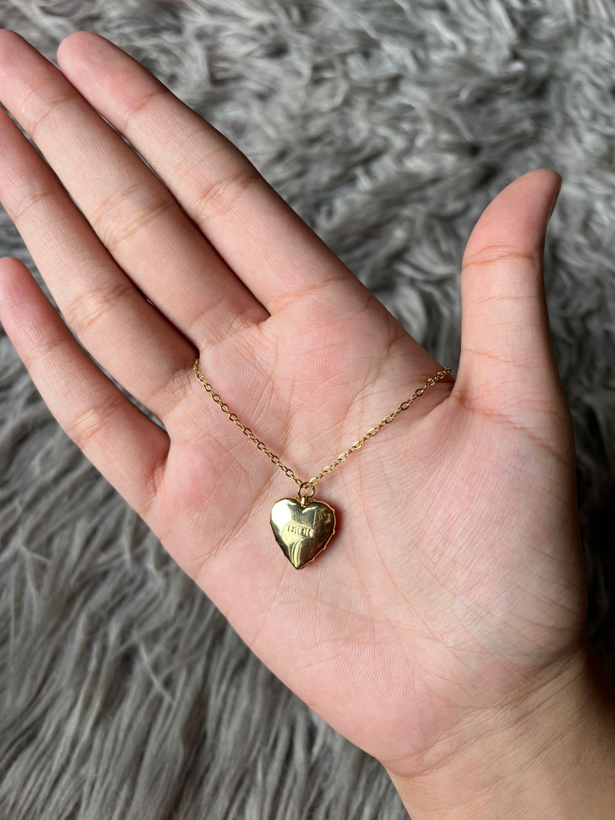 Strawberry heart charm Necklace