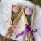 Knitted Tulip Crochet Flower – Handmade Customizable Decorative Gift for Home & Room Décor
